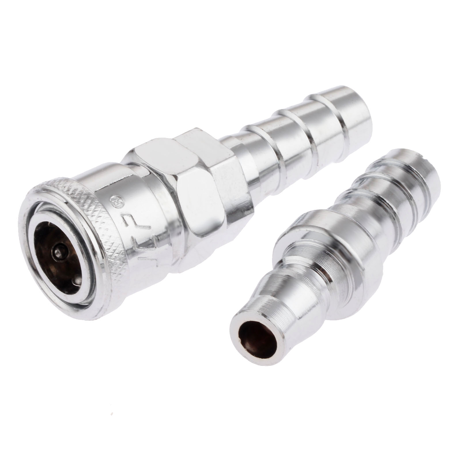2Pcs Air Line Hose Fittings Coupler Connector 12mm For Compressor Quick