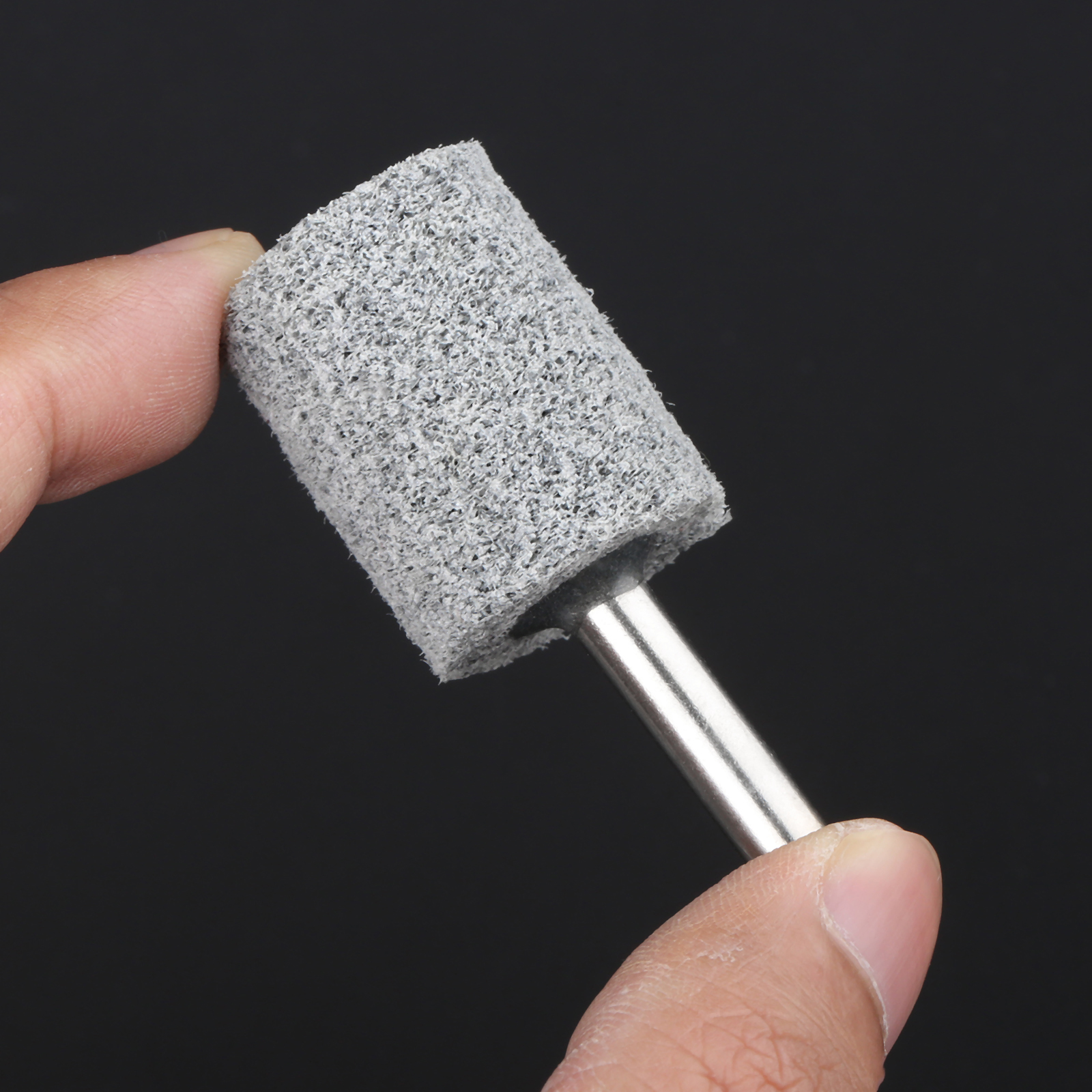 Gray Cylinder Grinding Deburring Buffing Wheel Polishing Rotary Tool