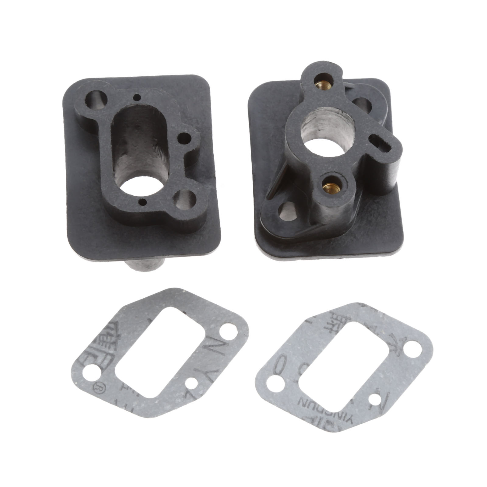 2 Set Grass Trimmer Exhaust Manifold & Gasket For Brushcutter CG520