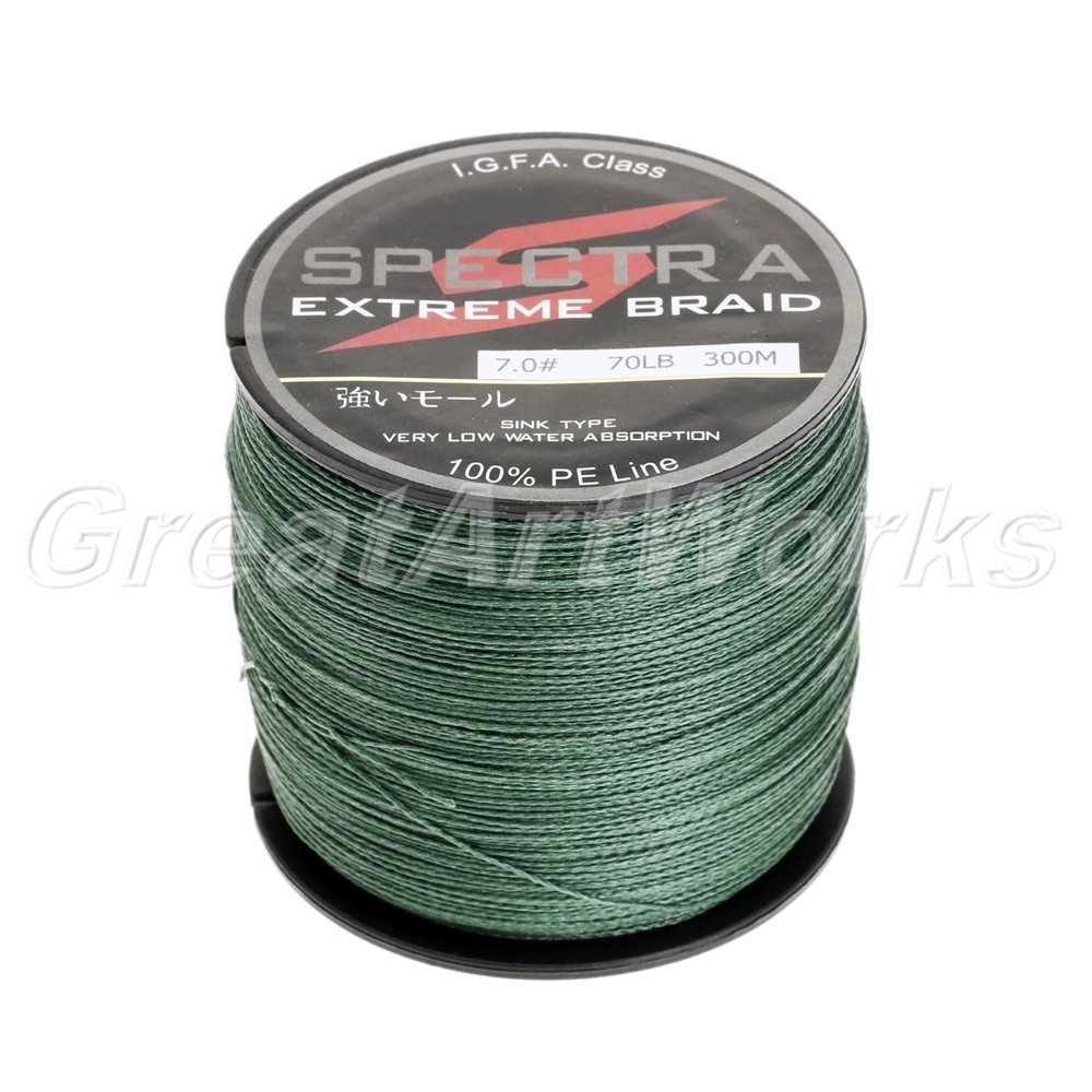 Super Fishing 1001000M Spectra 1080LB Dyneema Braided Fishing Line