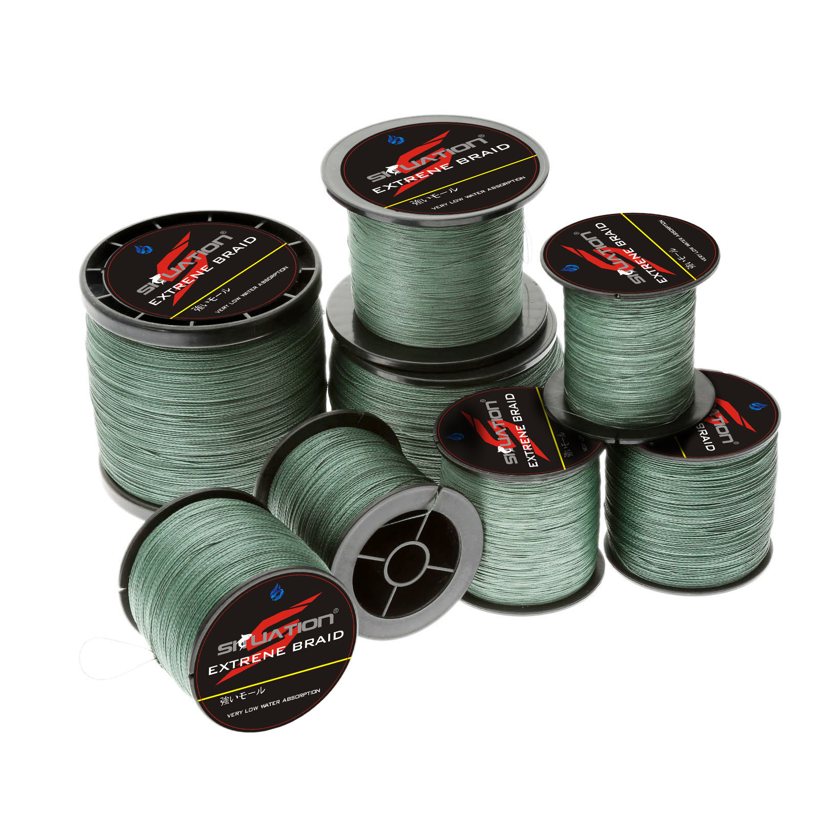 Super Fishing 1001000M Spectra 1080LB Dyneema Braided Fishing Line