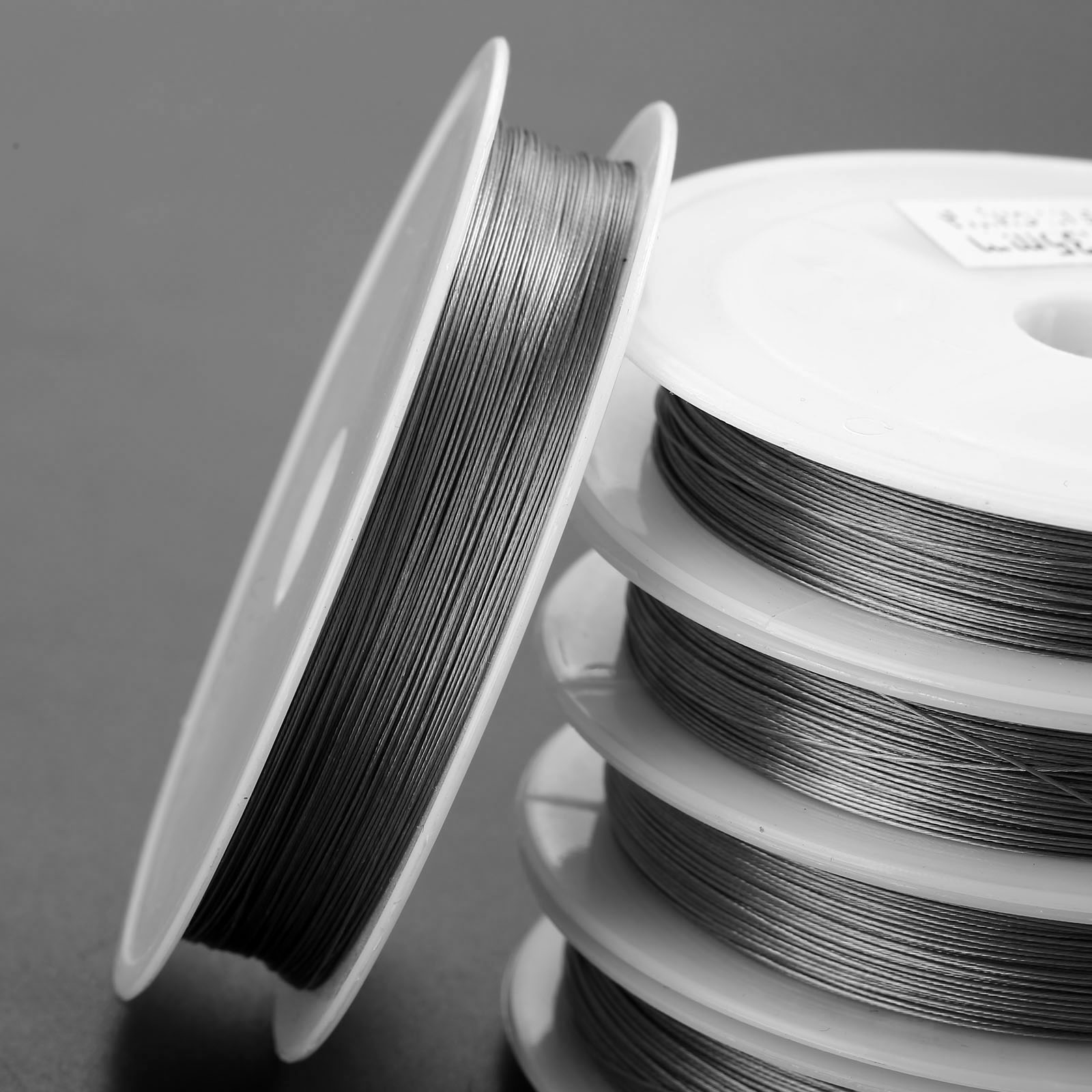 Strength Braided 7 Strands Stainless Steel Wire Fishing Line 50M Dia 0